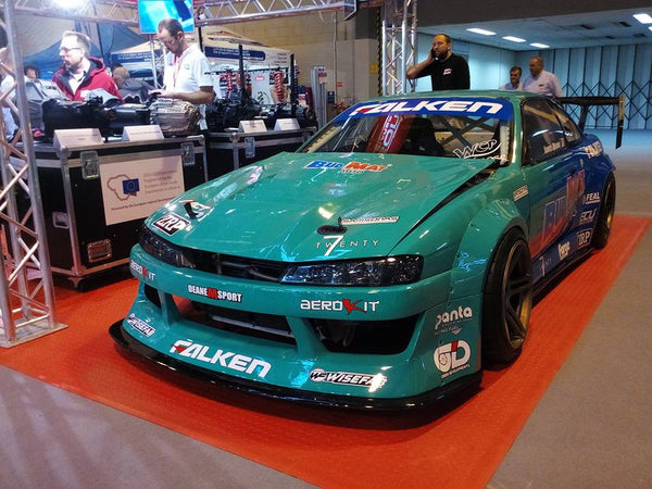 アディクションs14 Nissan S14 S14A 200SX Spec X1 James Deane Aerokit wide arch