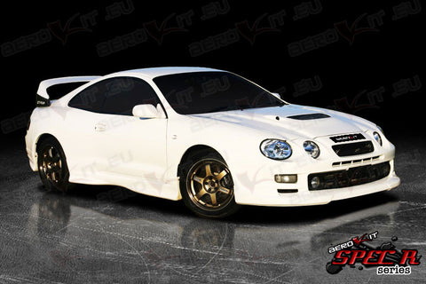 c one lip celica Fits 00-02 Toyota Vip Style Front Bumper Spoiler Unpainted Black PU Ikon Motorsports Toyota Celica VIS Racing Zyclone