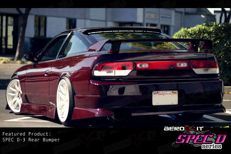 Nissan 180SX 200SX S13 Spec D3 Aerokit Bodykit Works 9 Bumper skirt ...