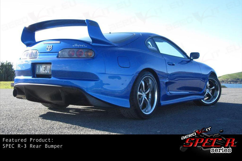 Supra R3 Toyota Supra Spec R3 Aerokit Bodykit Trial Rear Bumper – Fast Car Styling