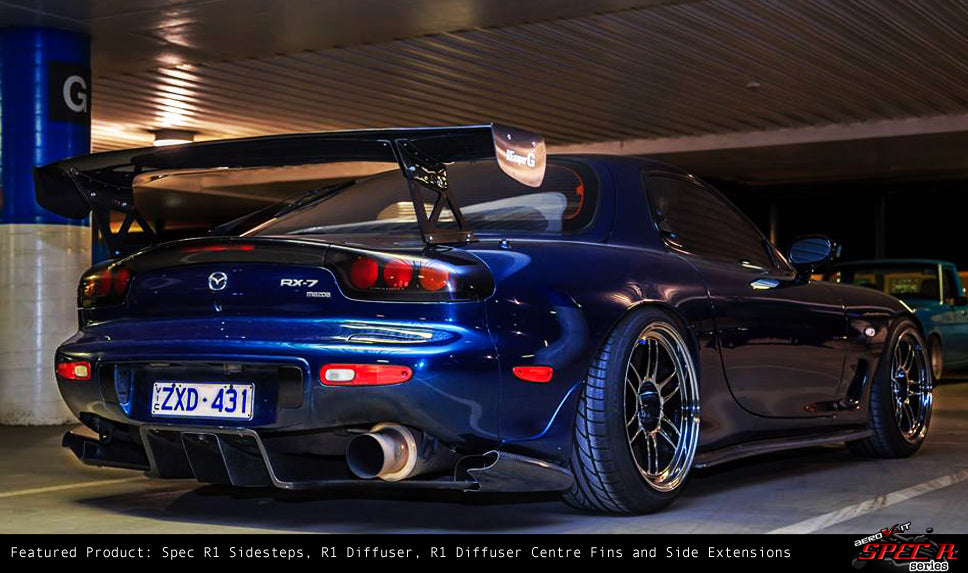 Fc Rx7 Diffuser Mazda RX7 Diffuser FD Aerokit Bodykit Mazdaspeed Re amemiya – Fast Car ...