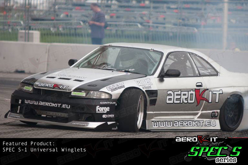 Universal Bumper Winglets. Bodykit Aerokit Side winglets – Fast Car Styling